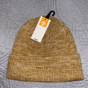 Timberland Mustard Knit Beanie